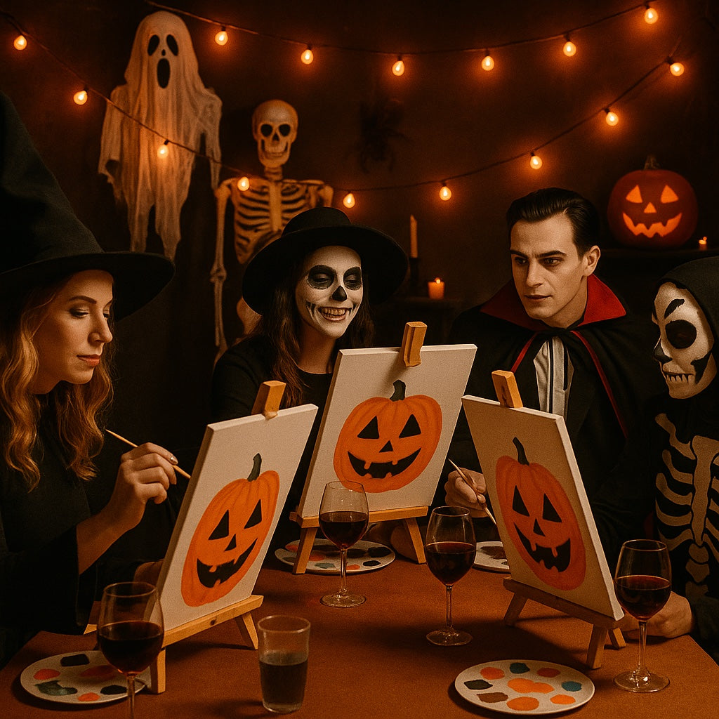 The Ultimate Halloween Sip & Paint Costume Party October 31st