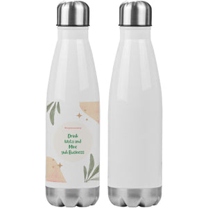 Drink Wata and Mine yuh Business Water Bottle