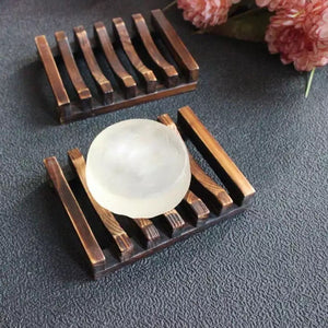 Natural Handmade Mildew Resistance Wooden Soap Dish