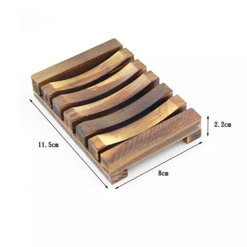 Natural Handmade Mildew Resistance Wooden Soap Dish