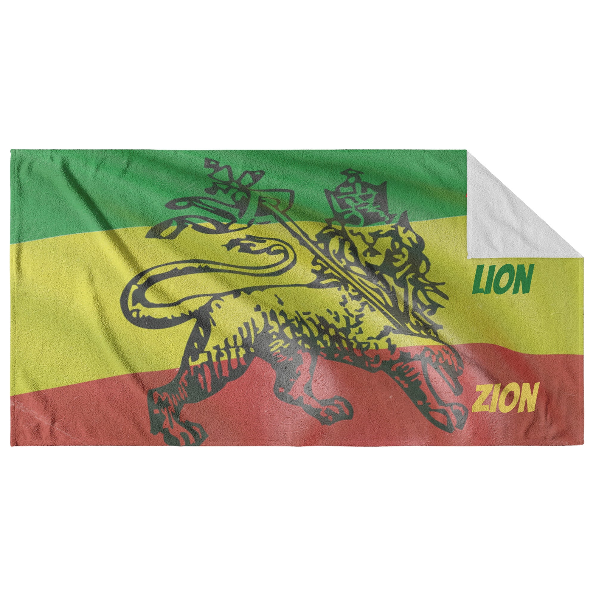 Iron Lion Zion Beach Towel