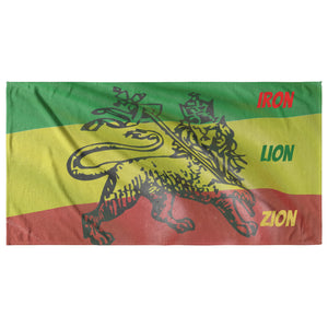Iron Lion Zion Beach Towel