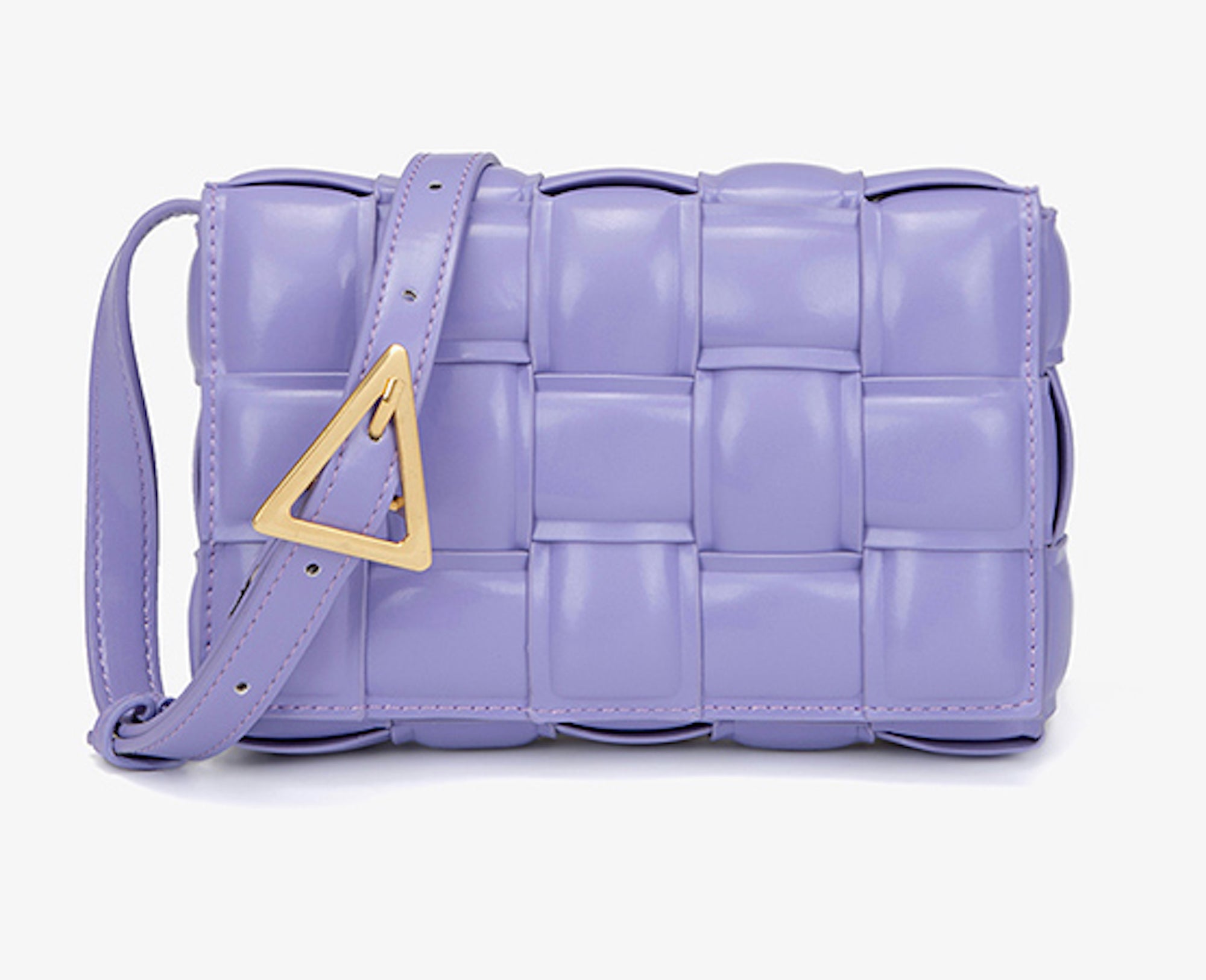 Woven Crossbody Handbag Purse for Women, Medium Shoulder Messenger Bag Clutch Wallet Square Bag